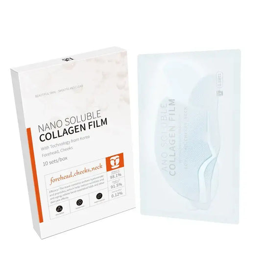 Biohackwell™ Pure Collagen Films - Dissolvable Anti-Aging Patches for Glowing Skin 